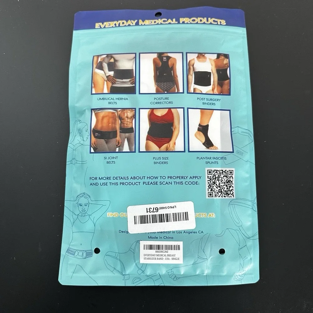 Everyday Medical Breast Implant Stabilizer Band I Post One Size (Pack of 1)